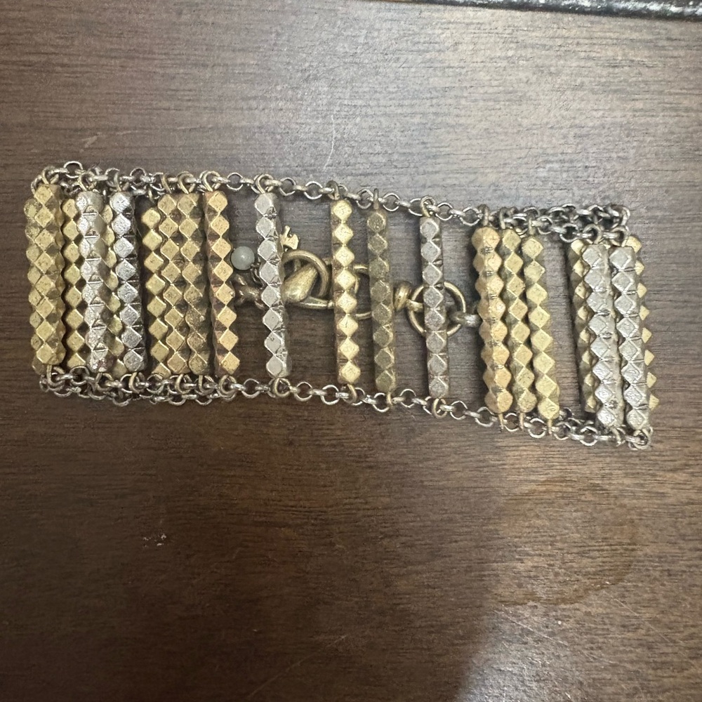 Lucky Brand Gold and Silver Tone Bracelet